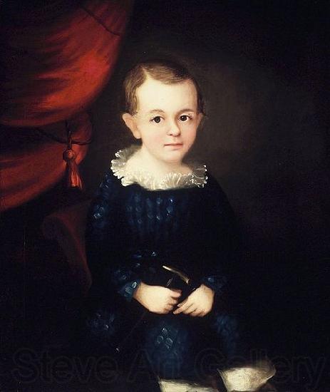 skagen museum Portrait of a Child of the Harmon Family Norge oil painting art